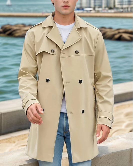 Milan - Elegante Heren Trenchcoat