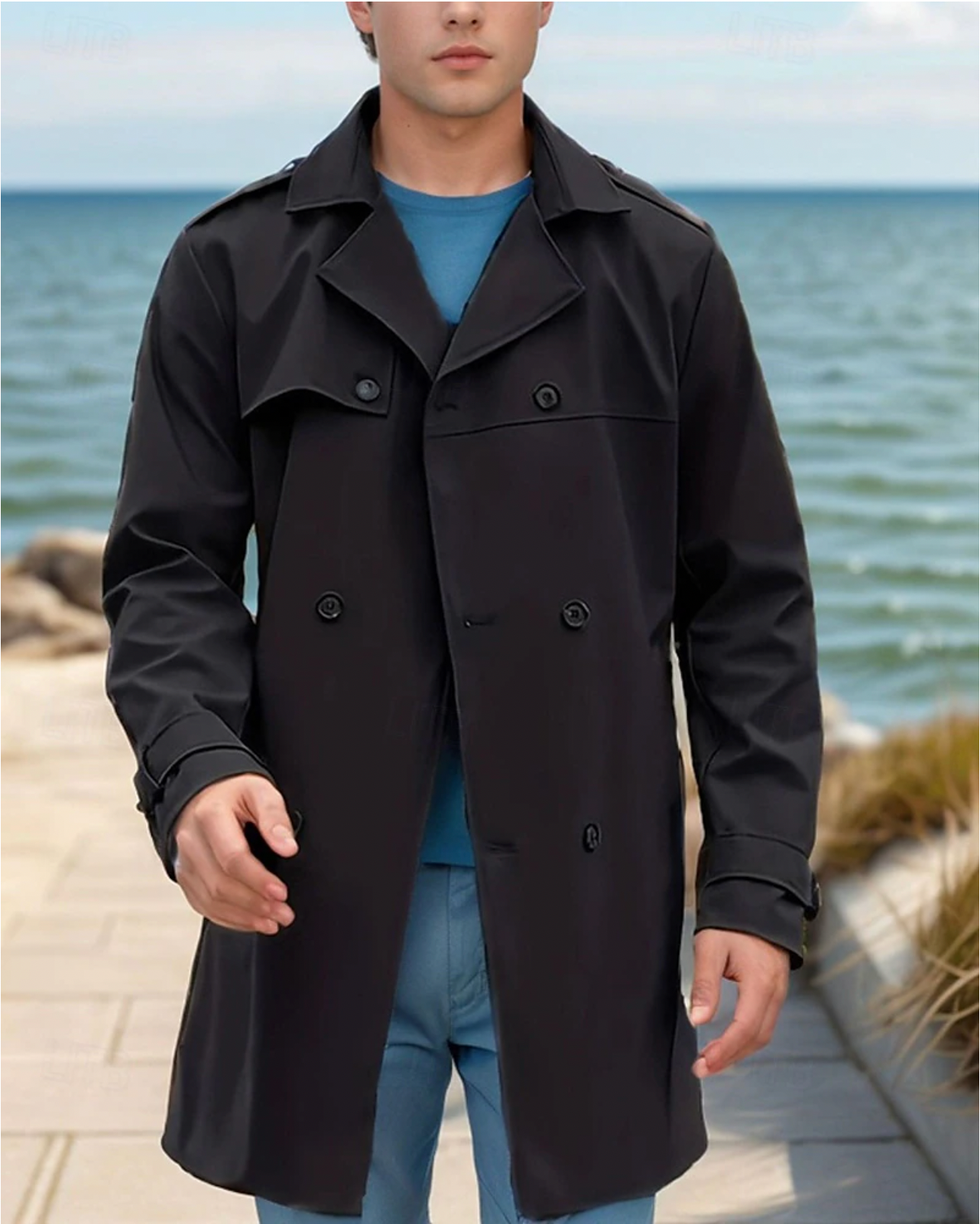Milan - Elegante Heren Trenchcoat