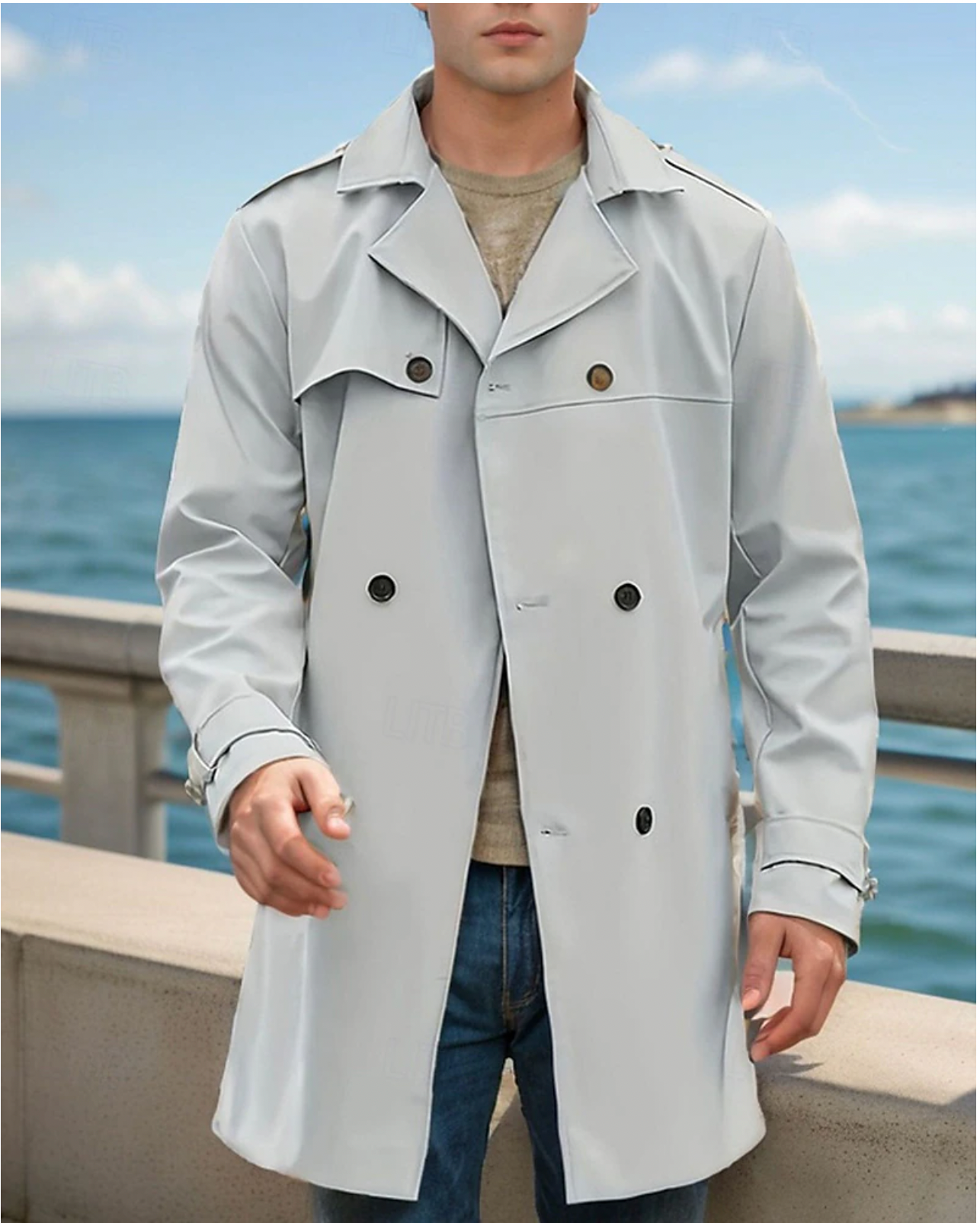 Milan - Elegante Heren Trenchcoat