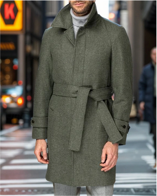 Julian - Elegante Trenchcoat voor de Stijlbewuste Man