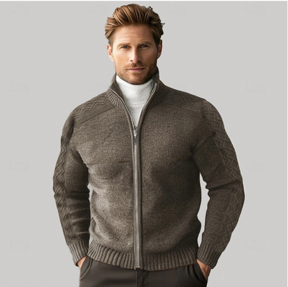 Jasper - Luxe Kasjmier Rits Sweater