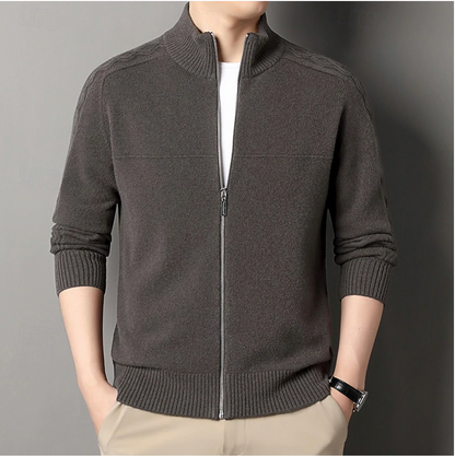 Jasper - Luxe Kasjmier Rits Sweater