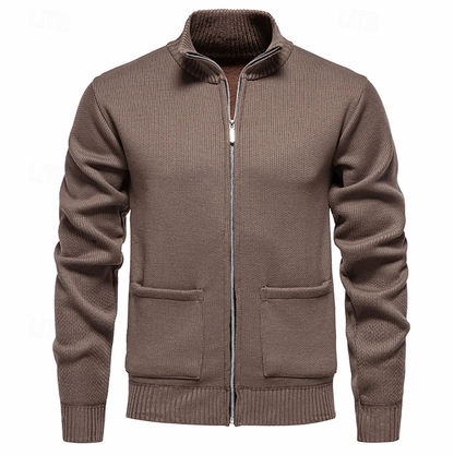 Joris - Luxe Kasjmier Zip Cardigan