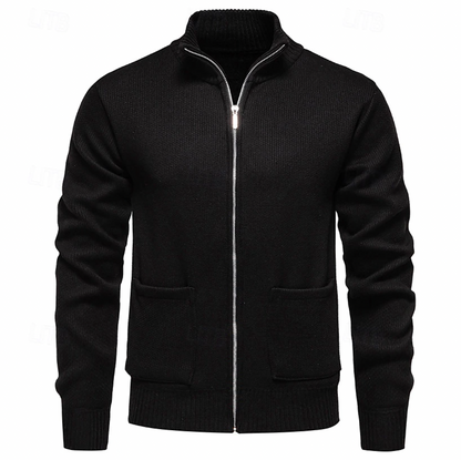 Joris - Luxe Kasjmier Zip Cardigan