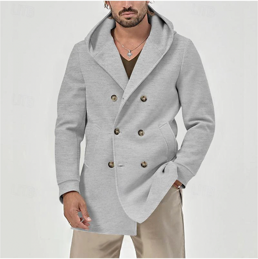 Joris - Stijlvolle Zachte Trenchcoat voor de Koude Dagen