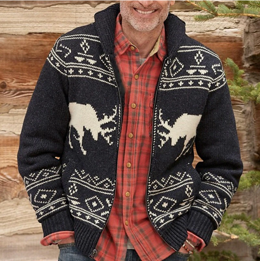 Luca - Comfortabele Winter Cardigan Sweater