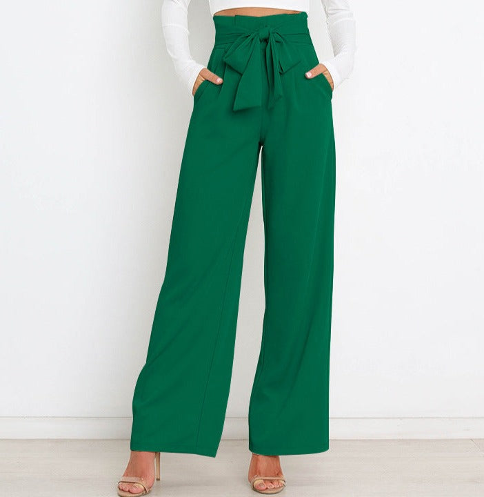 Elegante Wijde Broek met Relaxte Pasvorm