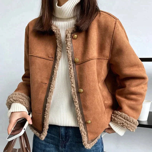 Sophie - Luxe Suède Damesjack