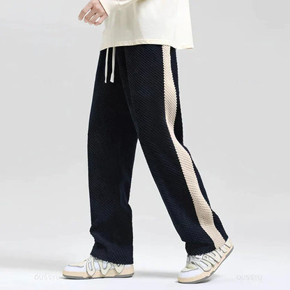 Luca - Modern Gestreepte Joggingbroek