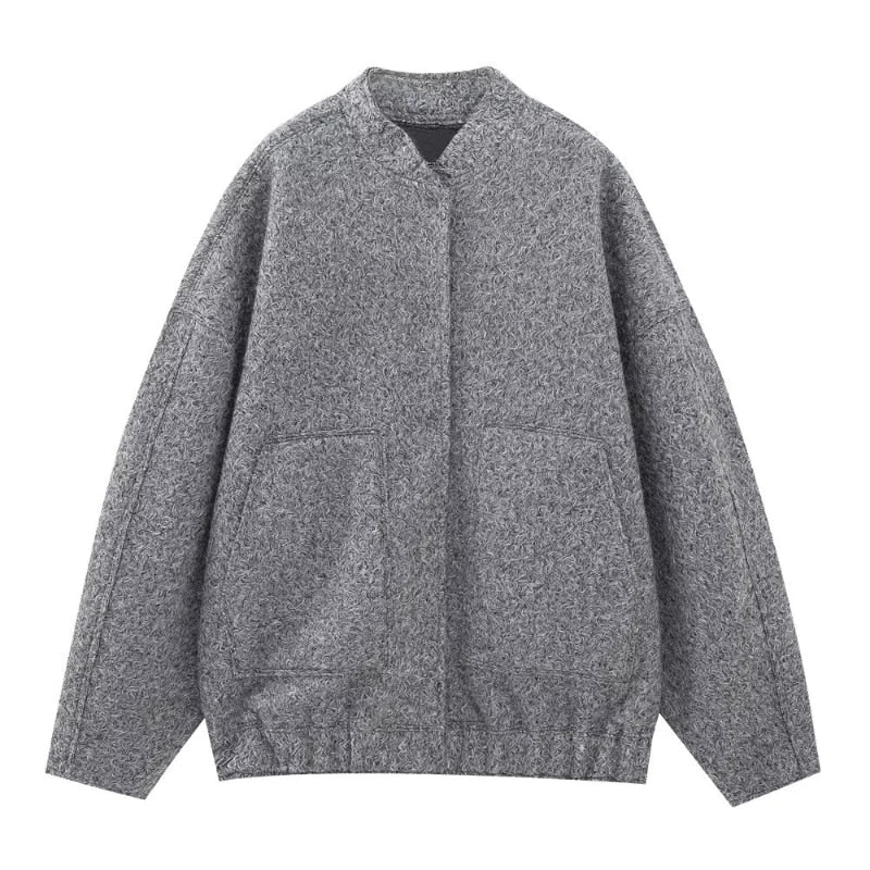 Isadora - Luxe Wollen Winterjas met Verfijnde Snit