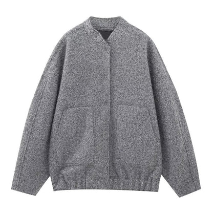 Isadora - Luxe Wollen Winterjas met Verfijnde Snit