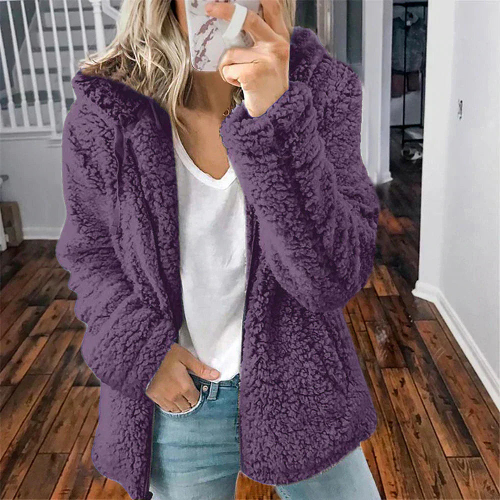 Lotte - Zachte Teddy Hoodie voor Ultiem Comfort