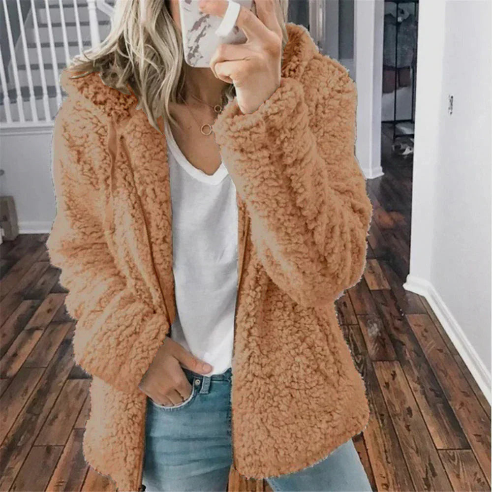Lotte - Zachte Teddy Hoodie voor Ultiem Comfort