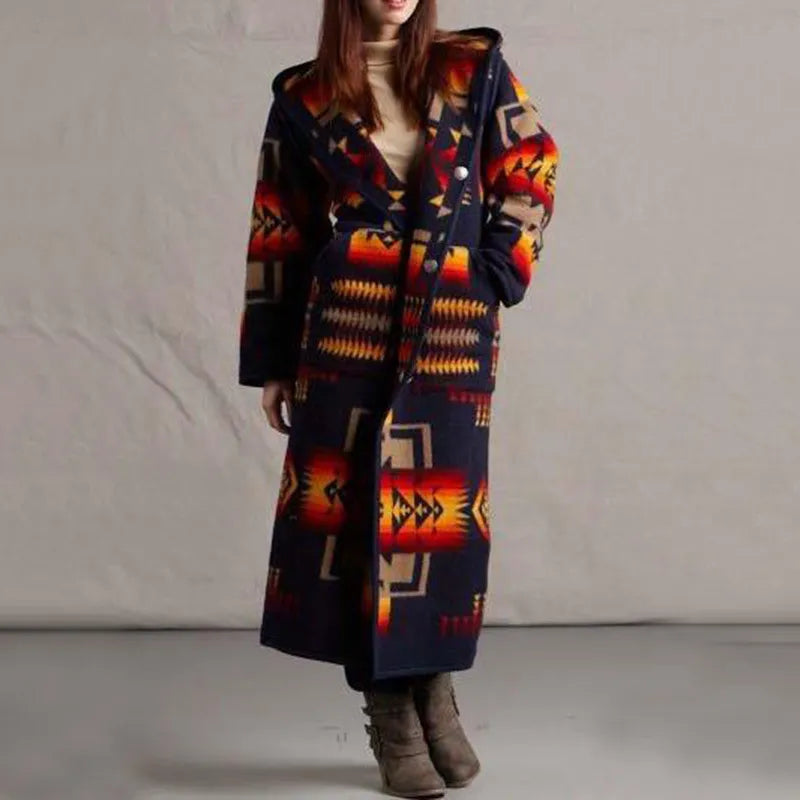 Luna - Elegante Winterjas met Unieke Details