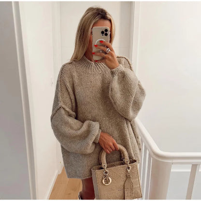 Luna - Zachte Oversized Gebreide Trui