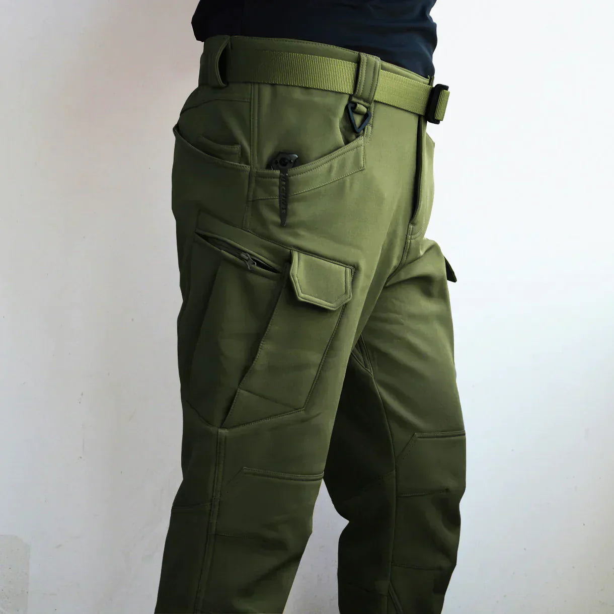 Luca - Trendy Cargo Broek met Praktische Zakdetails