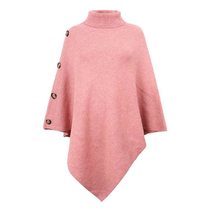 Stijlvolle Coltrui Poncho met Zijknopen