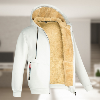 Jasper - Comfortabele Fleece Trui met Ronde Hals