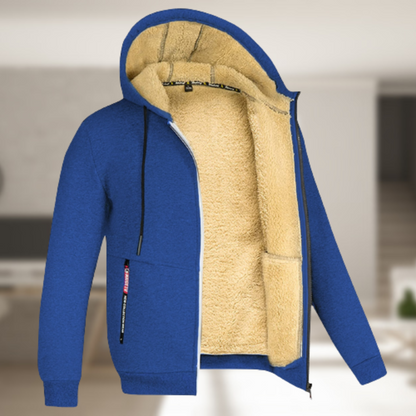 Jasper - Comfortabele Fleece Trui met Ronde Hals