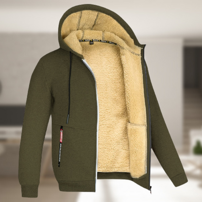Jasper - Comfortabele Fleece Trui met Ronde Hals