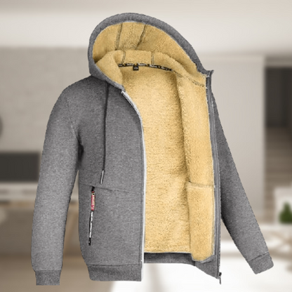 Jasper - Comfortabele Fleece Trui met Ronde Hals