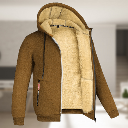 Jasper - Comfortabele Fleece Trui met Ronde Hals