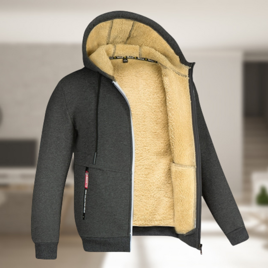 Jasper - Comfortabele Fleece Trui met Ronde Hals