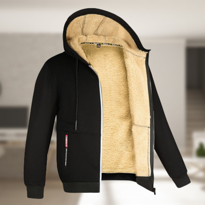 Jasper - Comfortabele Fleece Trui met Ronde Hals