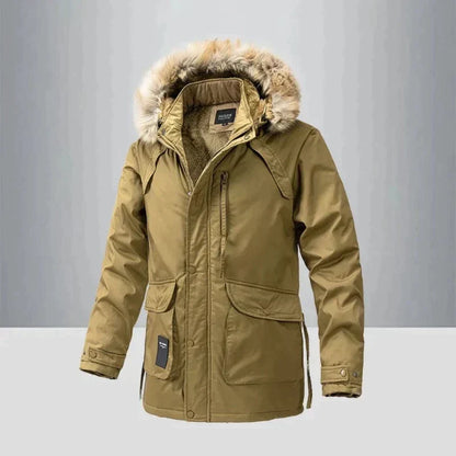 Sophie - Luxe Warme Jas met Bontkraag