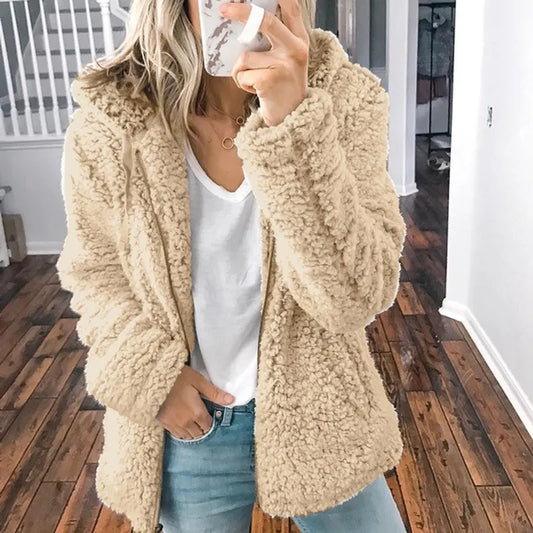Lotte - Zachte Teddy Hoodie voor Ultiem Comfort