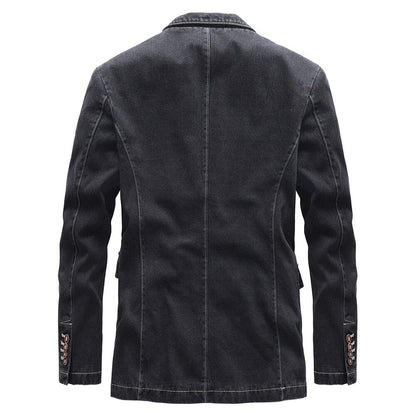 Modern Zakelijk Denim Jack