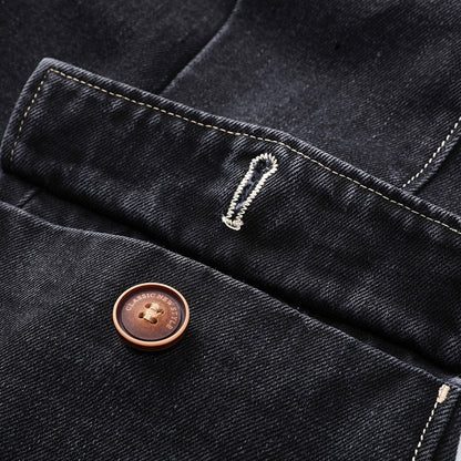 Modern Zakelijk Denim Jack