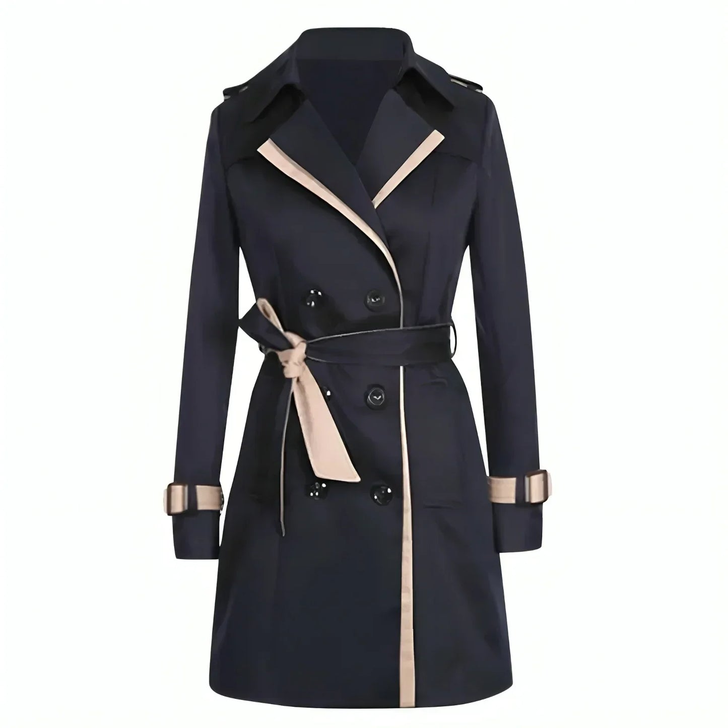 Livia - Elegante Lange Trenchcoat