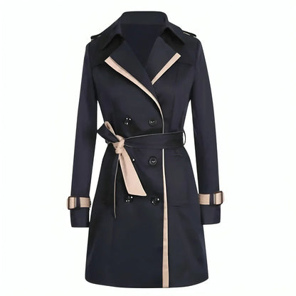 Livia - Elegante Lange Trenchcoat