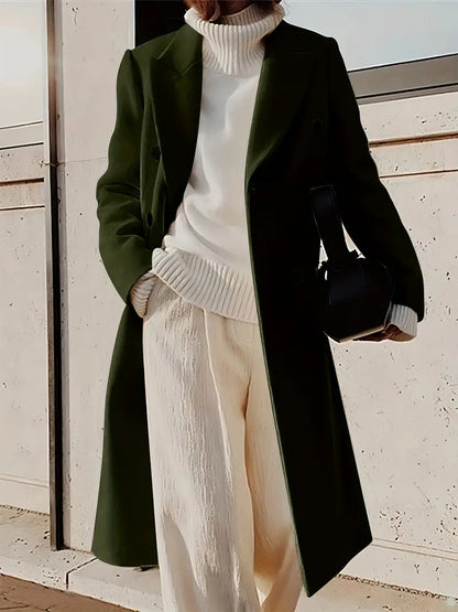 Livia - Elegante Wollen Jas voor Herfst en Winter