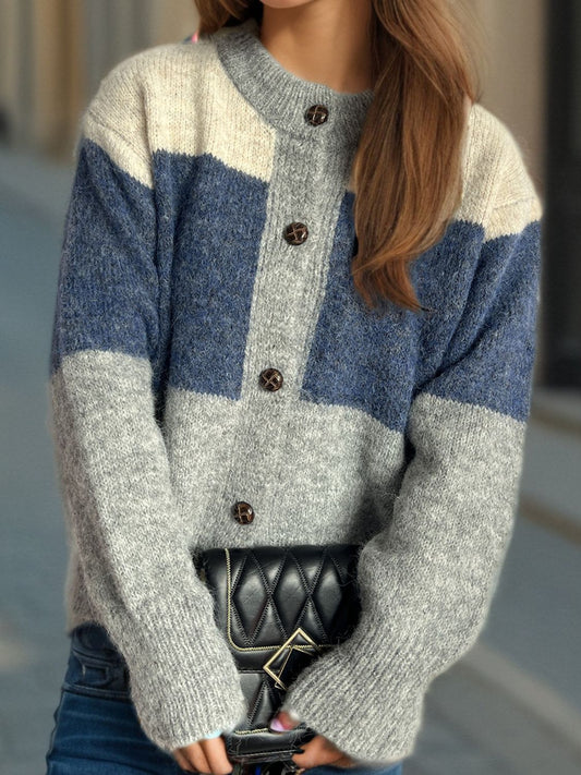 Sophie - Comfortabel Casual Vest met Knoopsluiting