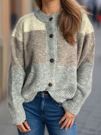 Sophie - Comfortabel Casual Vest met Knoopsluiting
