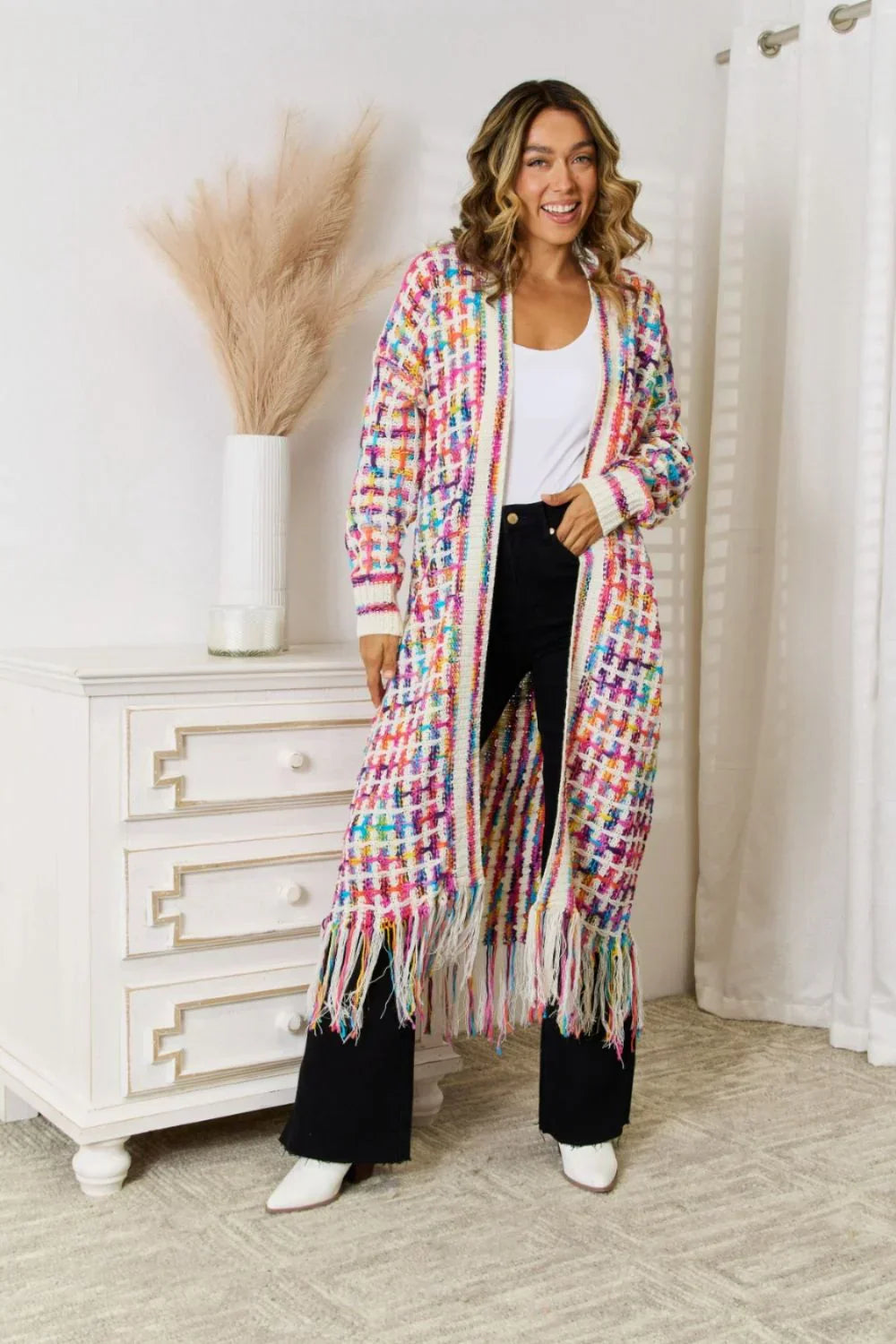 Luna - Trendy Gekleurd Vest