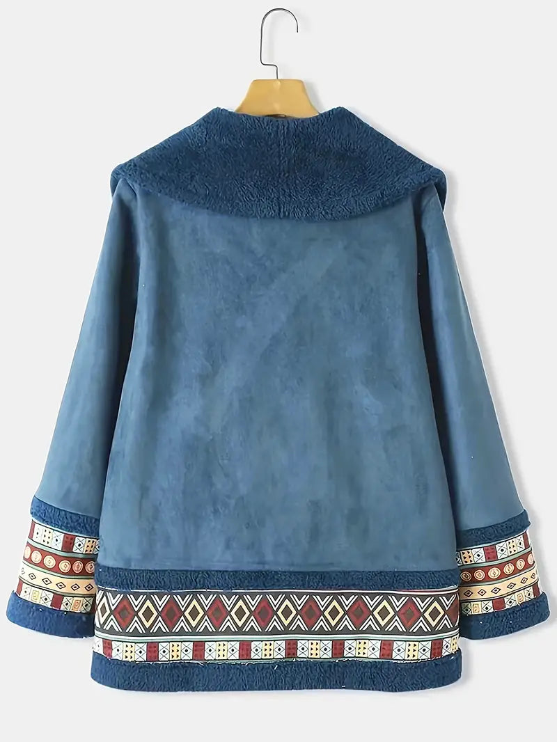Isabella - Boho-Chic Gebreide Mantel