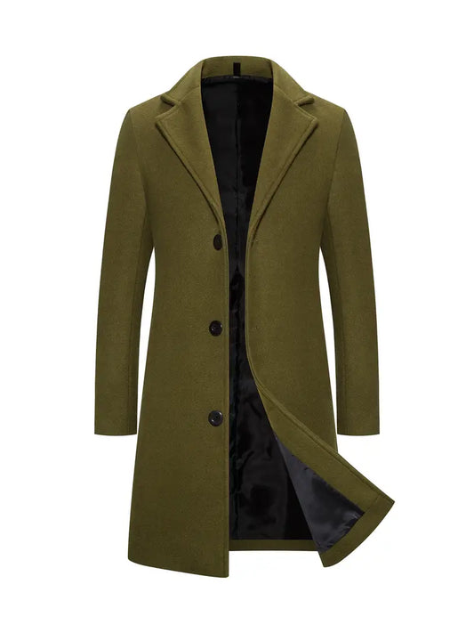 Elegante Trenchcoat voor de Moderne Man