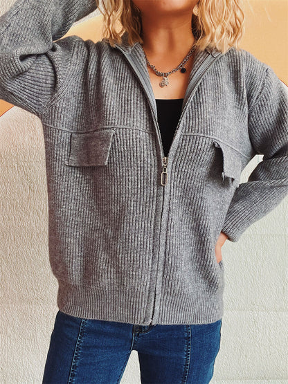 Sophie - Comfortabele Cardigan met Rits