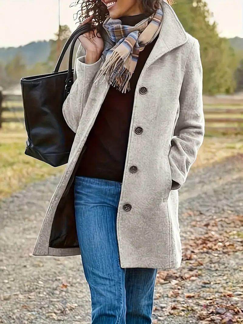 Elisa - Elegante Herfst- en Winterjas