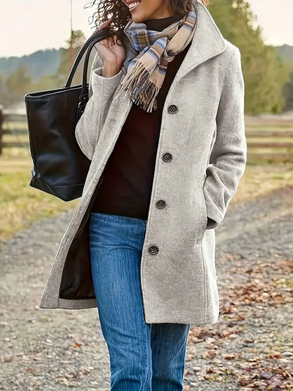 Elisa - Elegante Herfst- en Winterjas