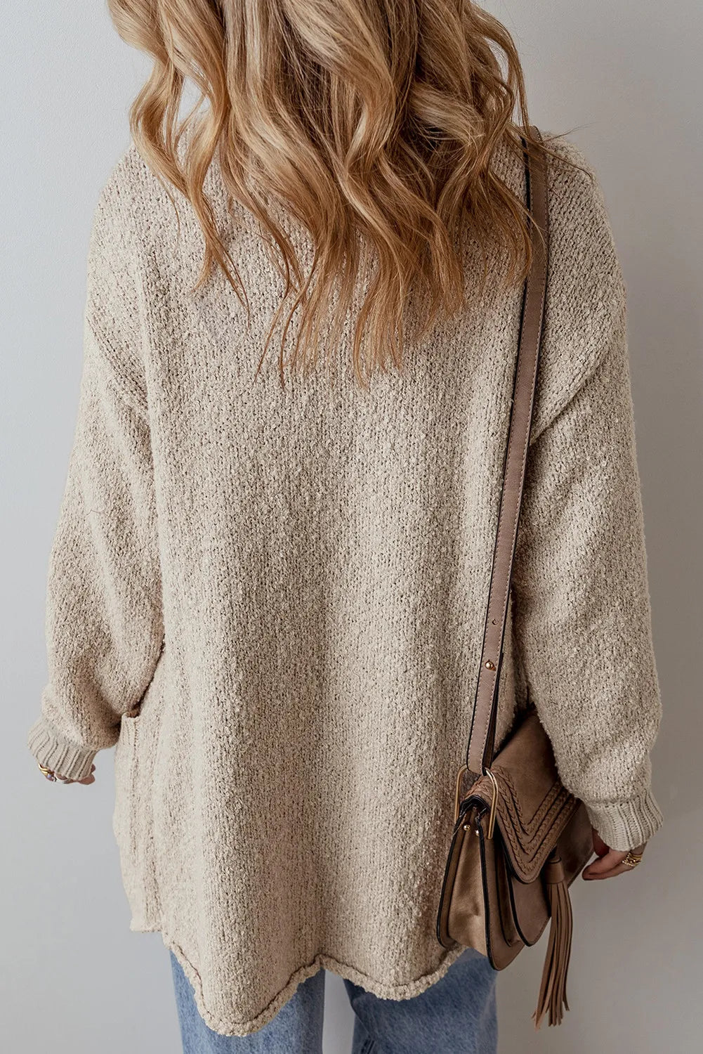 Sophie - Stijlvolle Lange Mouwen Cardigan met Knoopsluiting