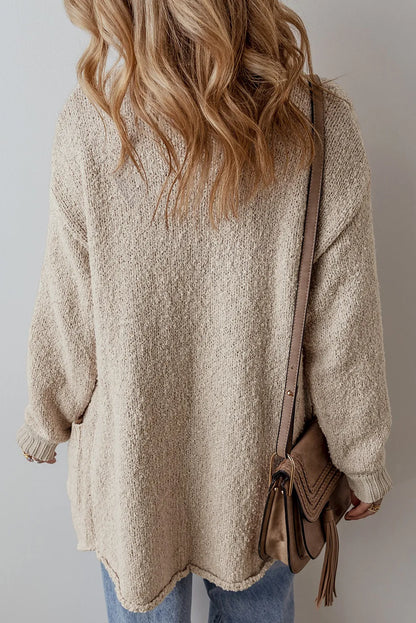 Sophie - Stijlvolle Lange Mouwen Cardigan met Knoopsluiting