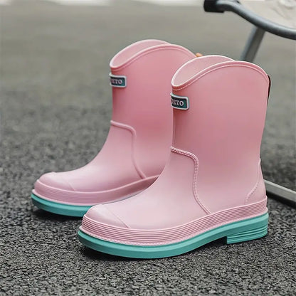 Elegante Waterdichte Regenlaarzen