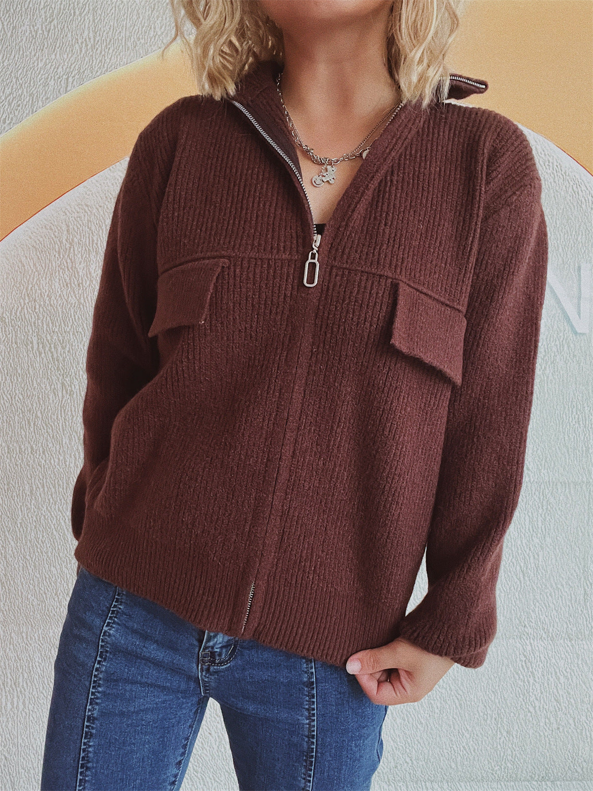 Sophie - Comfortabele Cardigan met Rits