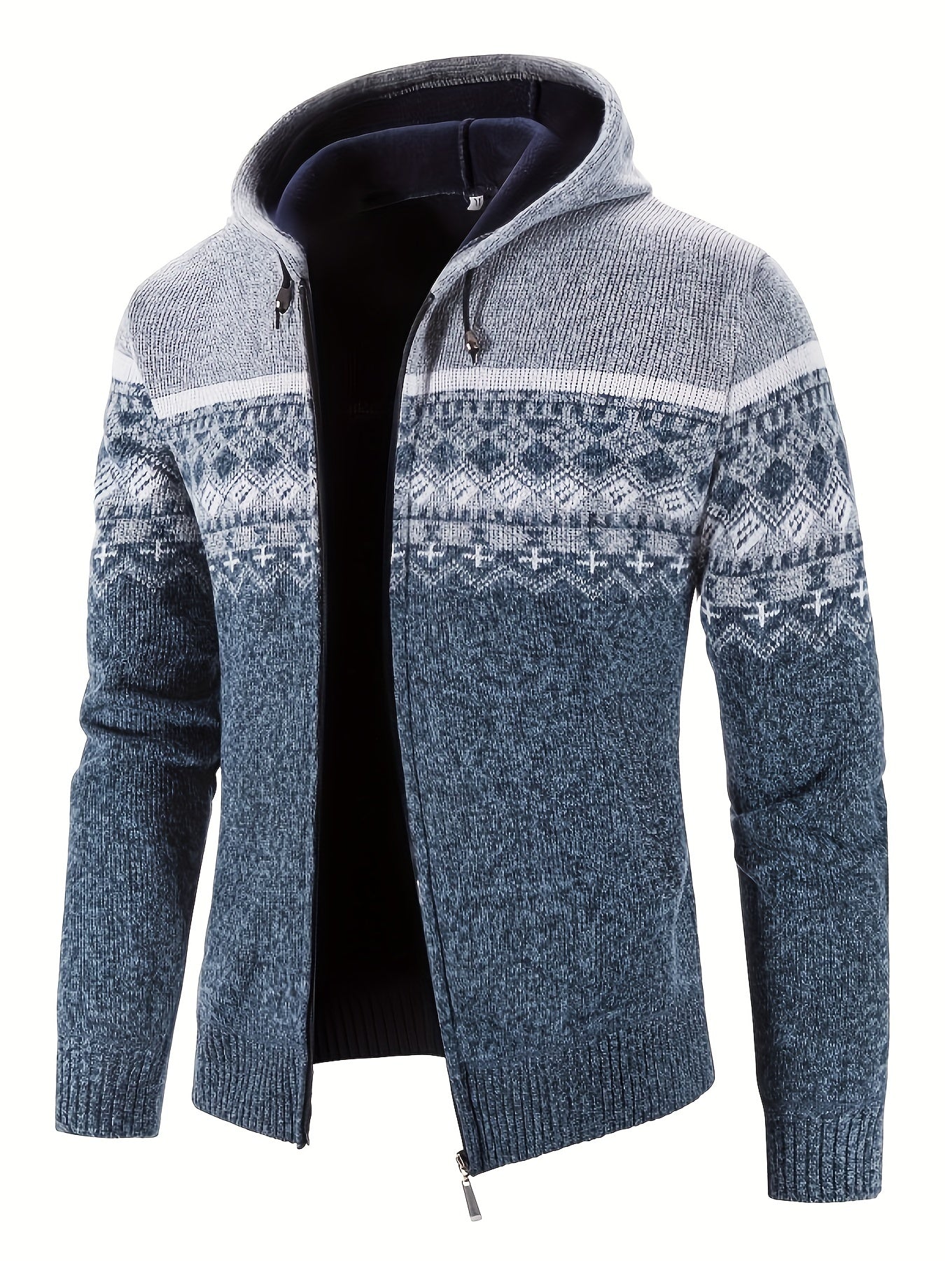 Luca - Warme Vest met Capuchon en Rits