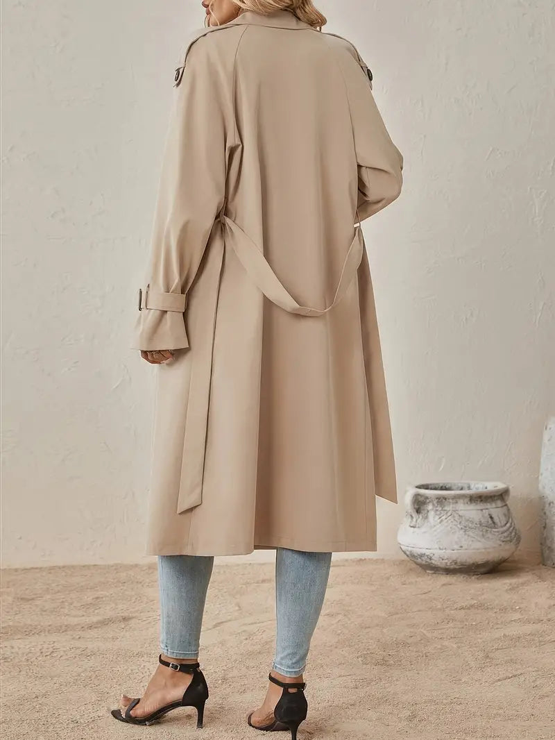 Livia - Elegante Trenchcoat met Waterafstotende Stof