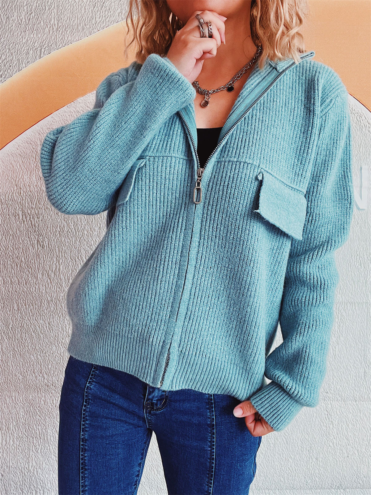 Sophie - Comfortabele Cardigan met Rits